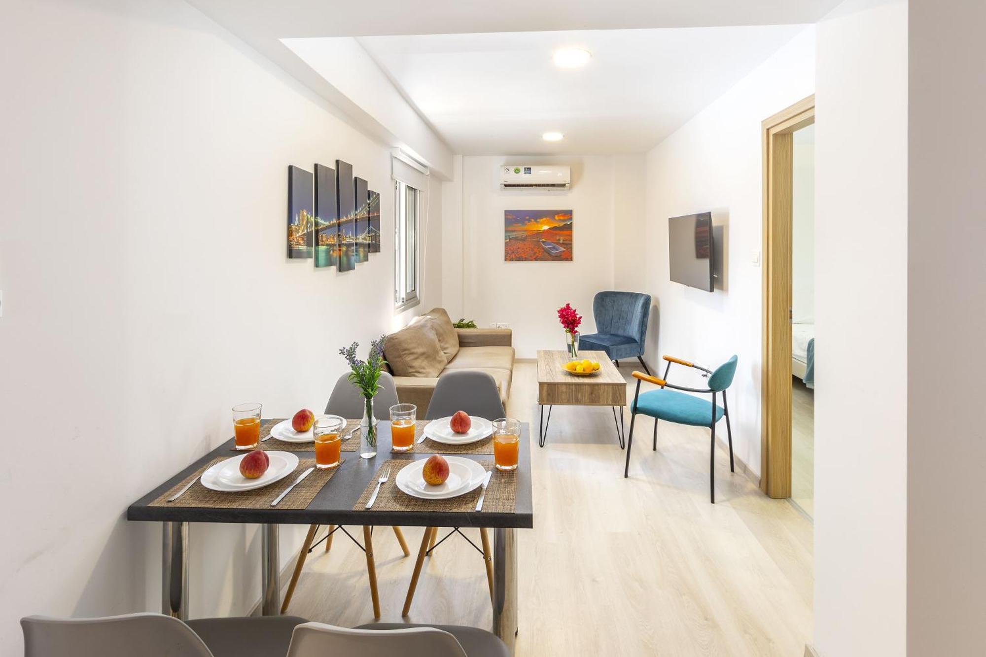 C-Premium Apts 100M From Beach And City Centre Ларнака Экстерьер фото