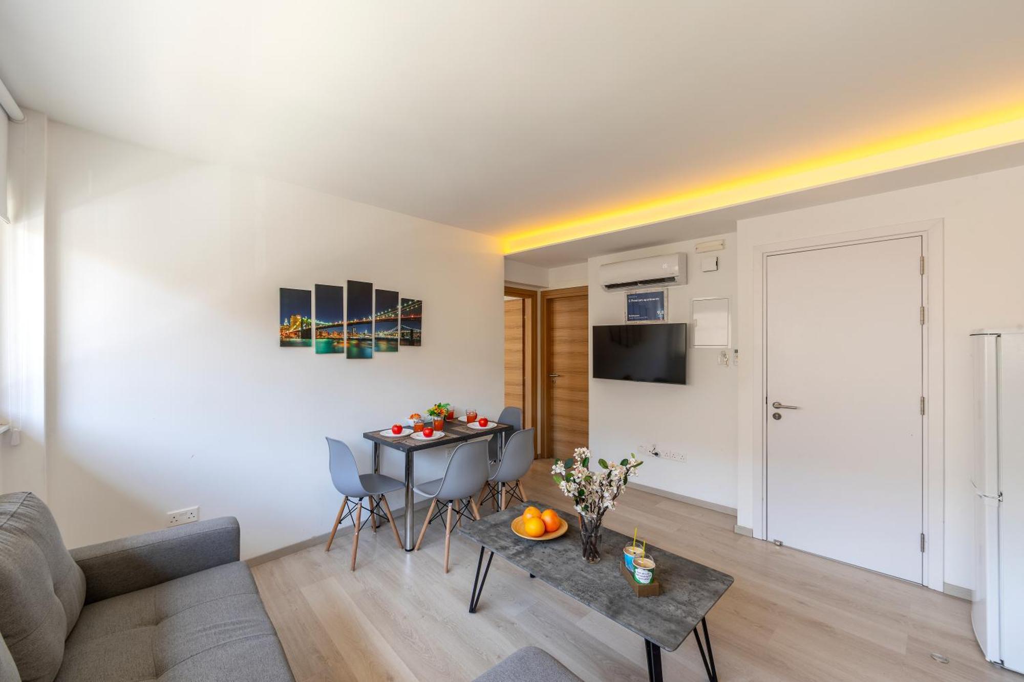 C-Premium Apts 100M From Beach And City Centre Ларнака Экстерьер фото